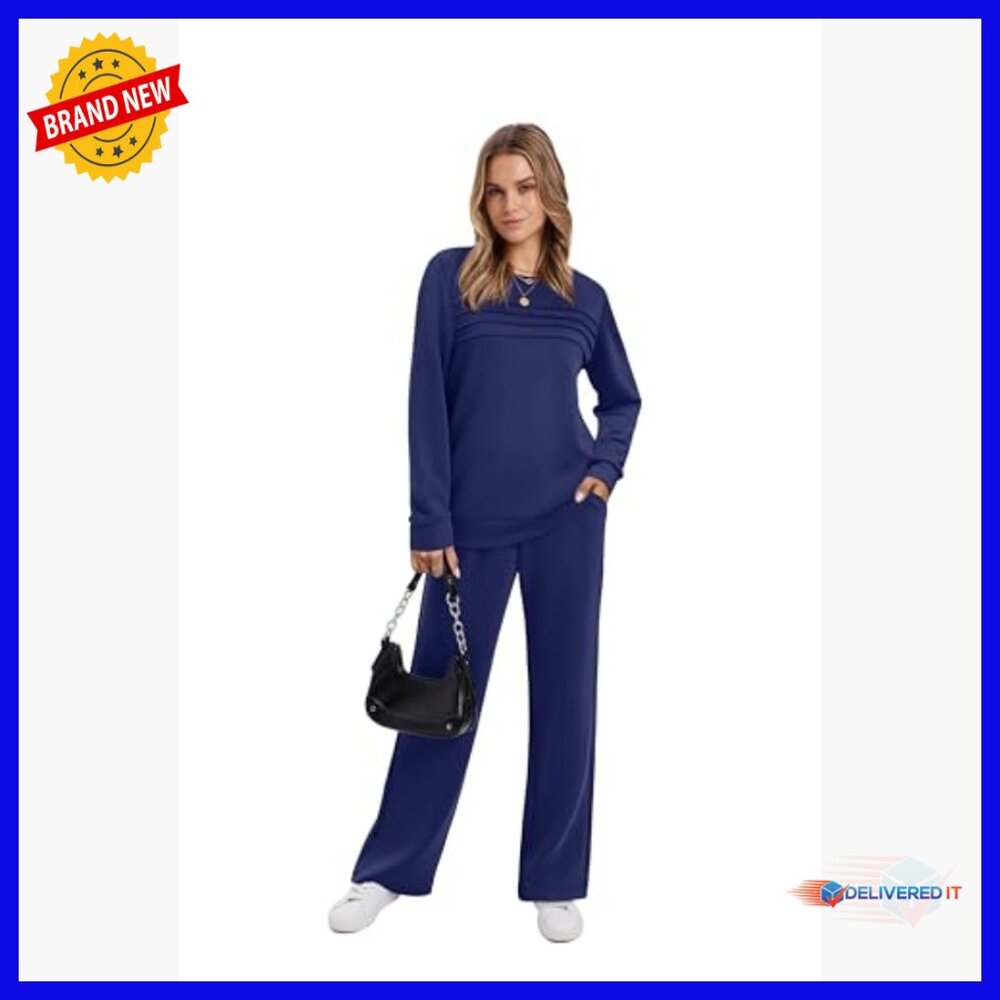 Medium 2-Piece Tracksuit Set, Polyester Rayon Spa… - image 2